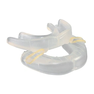 Image de Snorflex Dispositif Anti Ronflement, deux gouttières avec élastiques, traitement contre le ronflement et l&#039;apnée du sommeil, confortable facile à utiliser, développé fabriqué en France