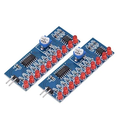 Image de 2 pièces NE555 + CD4017 LED Chaser Module de lumière à circulation d&#039;eau Kit bricolage circuit électronique, composé d&#039; génération d&#039;horloge et