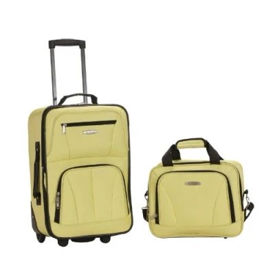 Image de Rockland Ensemble de Bagages softside Tendance, Citron Vert, 48 in, valises