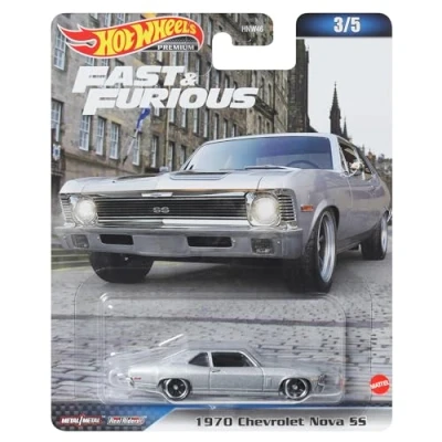 Image de Fast and Furious Chevrolet Nova SS 1970 modèle DieCast échelle 1:64 Longueur 7 cm
