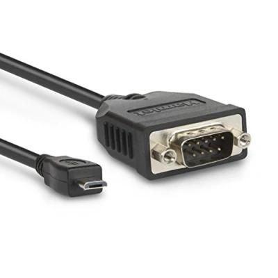 Image de Hamlet Câble USB série Micro Type B (M) pour DB 9 45 cm