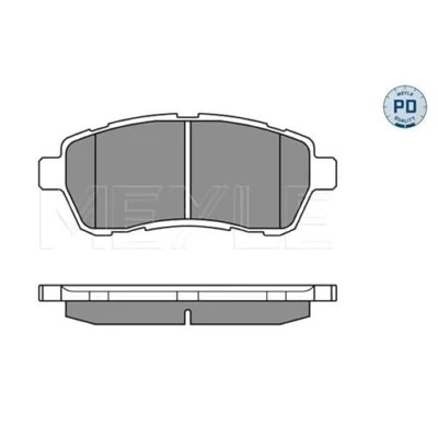 Image de MEYLE 025 242 8316/PD Jeu de plaquettes frein FORD: Fiesta 6, 6 Van, Mk6 Berline, SUZUKI: SWIFT 4, MAZDA: 2 3/5 portes