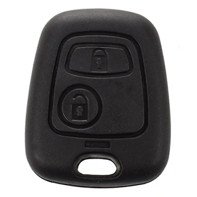 Image de SODIAL (R) Coque concu pour CLE telecommande Peugeot 107 207 307 Citroen C1 C2 C3 C4 C5 fob case remplacement