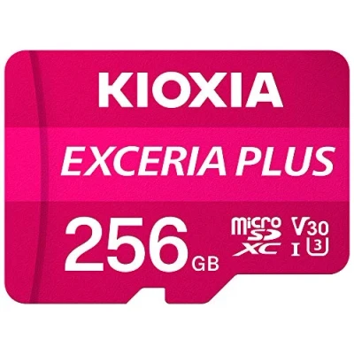 Image de Kioxia Exceria Plus 32 Go MicroSDHC UHS I Classe 10 Neuf