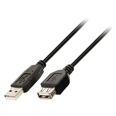 Image de Câble Extension USB A/F 3,0 mètres (Femelle Femelle) Noir