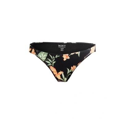 Image de Roxy PT Classics MIT Mittlerer Bedeckung Bas de bikini, Femme, Taille: Large, Black