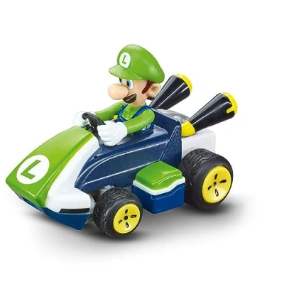 Image de 2,4GHz Mario Kart(TM) Mini RC, Luigi (Paperbox) (370430003P)