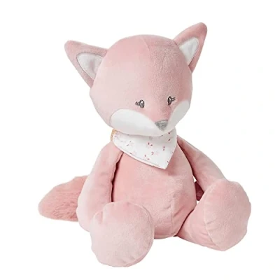 Image de Nattou Peluche en Polyester, Alice Le Renard, Compagnon de Route dès la Naissance, Env. 32 cm, et Pomme, Rose