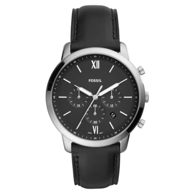 Image de Fossil Neutra Montre à aiguilles, Homme, Taille: One Size, Schwarz