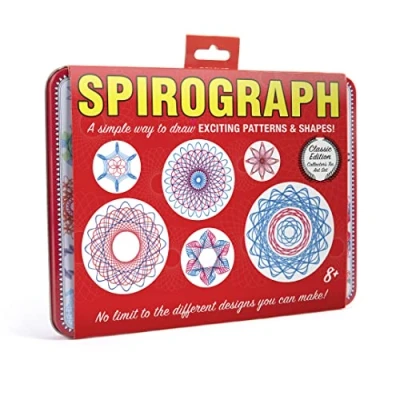 Image de Spirograph Boîte métallique rétro, taille unique