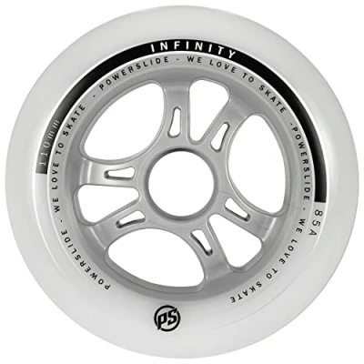 Image de Powerslide Roues Infinity II 4 pièces Blanc 110 mm 905234