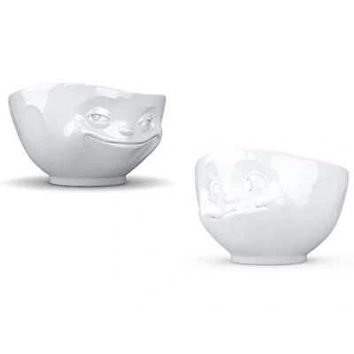 Image de Fiftyeight Set de 2 Bols à céréales Café Pott Mousse Lait Tasse  Grimace et Lecker
