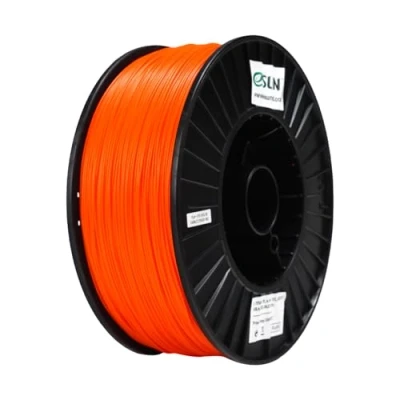 Image de eSUN PLA+ Filament 1.75mm, Renforcé Ténacité Imprimante 3D PLA Plus, Précision Dimensionnelle +/ 0.03mm, 3KG Bobine (6.6 LBS) d&#039;impression pour 3D, Blanc d&#039;Os