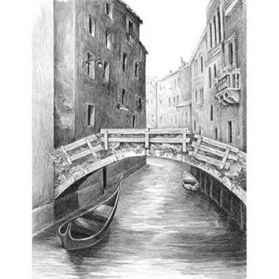Image de Royal &amp; Langnickel SKBN3 Croquis Simplifié Taille A4 Pont vénicien