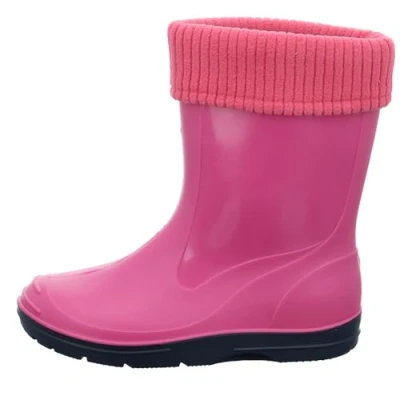 Image de Beck Mixte enfant Basic 860 Bottes bottines de pluie, Rose, 35 EU