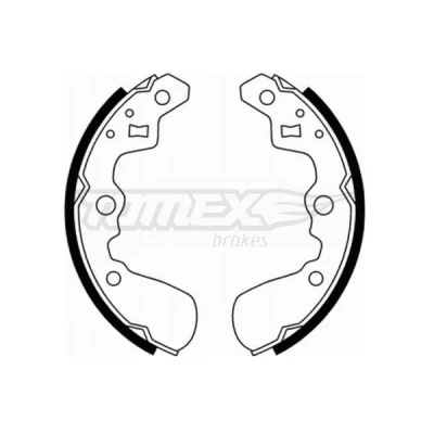 Image de TOMEX brakes TX 21 89 Mâchoires De Frein Essieu arrière 180 27 SUZUKI: SWIFT 2