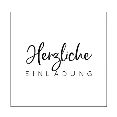 Image de Vaessen Creative Pochoir pour Gaufrage, Herzliche Einladung ou Invitation Chaleureuse, Ajouter de la Texture et Dimension aux Projets Créatifs avec du Papier, Transparent, 15 x cm