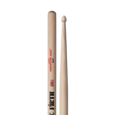 Image de Vic Firth PVF AJ1 Baguette pour Batterie American Jazz Hickory
