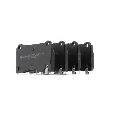 Image de BREMBO P 09 028 Jeu de plaquettes frein avec indicateur d&#039;usure tôle anti bruit accessoires TESLA: Model Y, 3