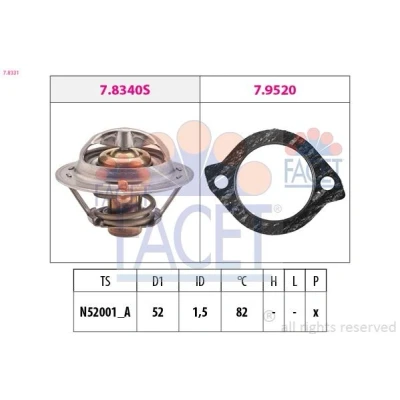 Image de Thermostat d&#039;eau FACET 7.8331