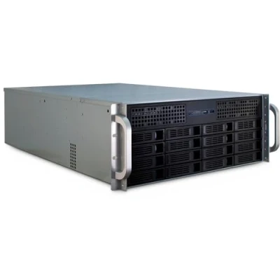 Image de Inter Tech 4U 4416L Support Noir, Argent