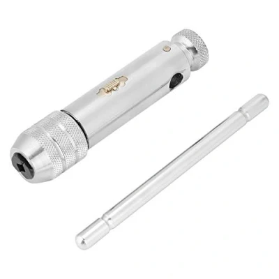 Image de Clé à cliquet réglable en T M5 M12 pour jeu de tarauds et filières, À Taraud