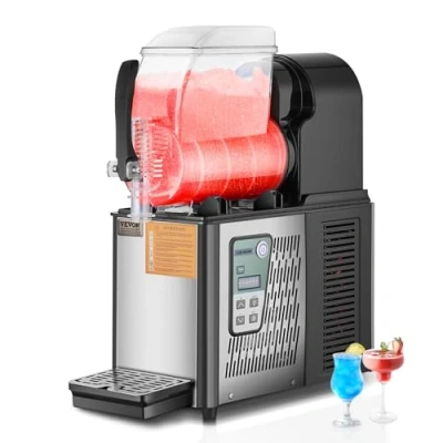 Image de VEVOR Commerciële Slushy Machine 4L Margarita Smoothie Frozen Drink Maker