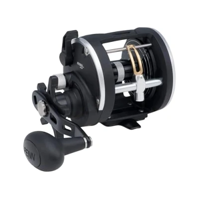 Image de PENN Rival Level Wind moulinet à tambour tournant pour la pêche lourde en mer, au jig, sur épave, lieu, pagre, denti, sériole, requin