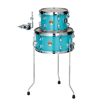 Image de Tama LJKT10F14 AQB Club JAM Mini 2 piece add on shell pack, Aqua Blue