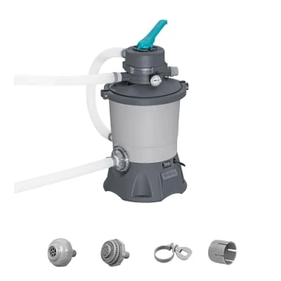 Image de Filtre à sable Bestway 3 596 L/h Avec préfiltre Pour piscines de 1 100 18 L