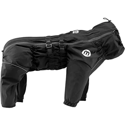Image de Mikki Doodles Manteau de Pluie pour Chien, imperméable, Coupe Vent, Doublure Soyeuse, Moins Friction Signifie nœuds et d&#039;enchevêtrements, Taille M C