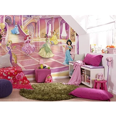 Image de Komar, Photo Murale Sur Papier,368 cm x 254 cm, Disney Princess Fête Scintillante