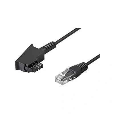 Image de goobay Câble de téléphone TAE F (M) pour RJ 45 3 m noir