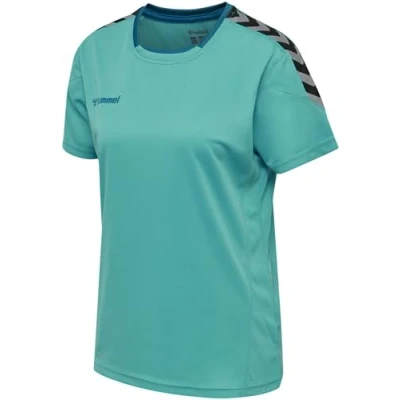 Image de Hummel Hmlauthentic Tshirt imprimé, Femme, Taille: 42, True red