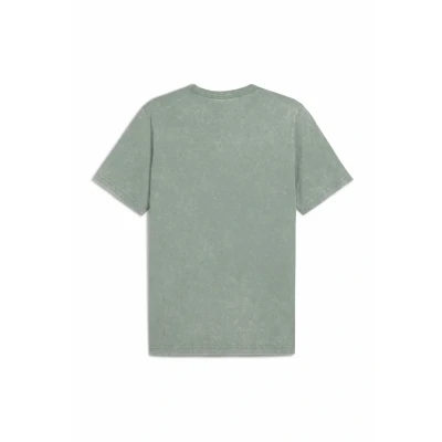 Image de Puma Class Washed TEE Tshirt imprimé, Homme, Taille: XS, Green moon
