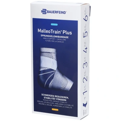 Image de Bauerfeind® Malleotrain® Plus Chevillère active taille 4 gauche titane