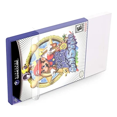 Image de Link e : 10 X Boitier de protection plastique pour boite jeu compatible avec console Nintendo Gamecube, Wii, Wii U, Sony Playstation 2, Microsoft Xbox, Xbox 360