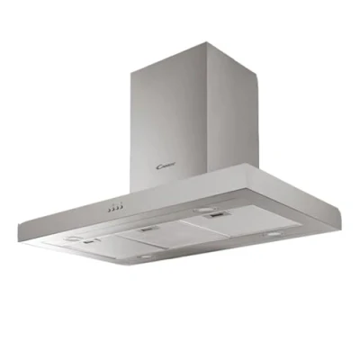 Image de Candy CMBI 970 LX Wall mounted cooker hood 750m3/h Acier inoxydable hotte Hottes (750 m3/h, Conduit, 64 dB, Monté au mur, inoxydable, boutons)
