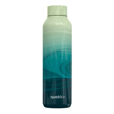 Image de Quokka Solid Ocean 630 ML Bouteille d&#039;eau en Acier Inoxydable avec Isolation par Double Paroi Gourde Reutilisable sans BPA maintient Le Liquide Froid jusqu&#039;à 24h, Chaud 12h