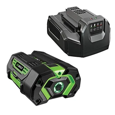 Image de EGO Power+ Parts Batterie BA2800T 5 Ah avec jauge de carburant et chargeur standard CH2100