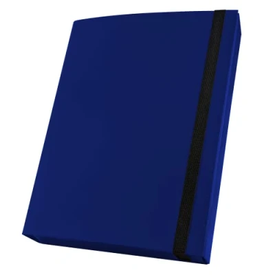 Image de Netuno 1x chemise à élastique bleu foncé A4 50mm classeur de documents avec fermeture en caoutchouc carton rabats cartonnée pour