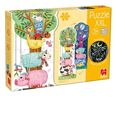 Image de Goula Puzzle XXL Phosphorescent et Réversible 27 pièces enfant progressif grand format A partir de 3 ans