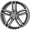 Image de RC Design 5Trou 18Pouce 108mm Jante alu RC29 gris avant satiné 0620070875 8Pouces 45mm 72,6mm