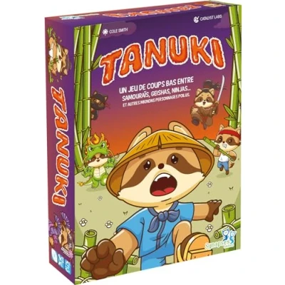 Image de Asmodee Synapses Games Tanuki Jeux de société Cartes Jeu Enfants, Adultes et Famille A partir 7 Ans 3 à 6 Joueurs 20 Min Version française