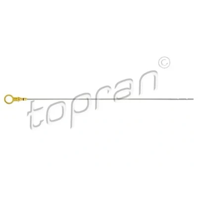 Image de TOPRAN 702 386 Jauge d&#039;Huile avec joint d&#039;étanchéite jaune Matière plastique RENAULT: Clio 4, Captur, DACIA: SANDERO 2