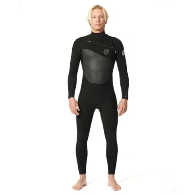 Image de Rip Curl Mens Flashbomb 4/3mm Chest Zip Wetsuit 14KMFS Black Size MT