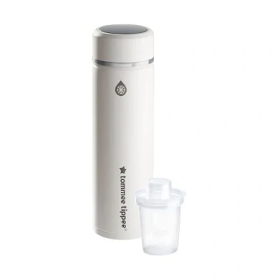 Image de Tommee Tippee Préparateur de biberons portable GoPrep, prépare le biberon idéal en 2 minutes, thermos refroidisseur, température sur écran LED