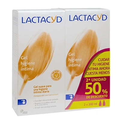 Image de Lactacyd Íntimo, Gel de Higiene Íntima Diario, pH Equilibrado, sin Jabón, Baño y Ducha Pack Ahorro 2 uds