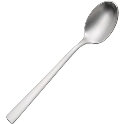 Image de WMF cuillère à café Corvo, 13,5 cm Cromargan Protect mate, résistante aux rayures, passe au lave vaisselle