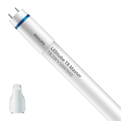 Image de Philips 59243100 LEDtube T8 Master (EM Mains) High Output 18.2W 3100lm 840 Blanc Froid 150cm Équivalent 58W, 18.2 W